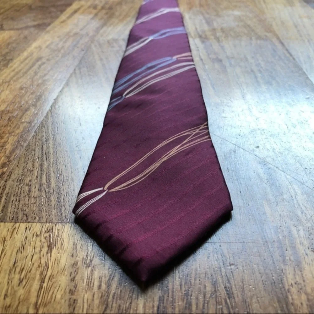 Lanvin Classic Maroon Tie